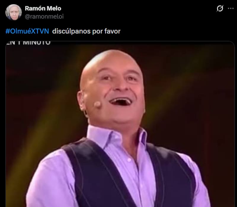 Memes y reacciones de la rutina del comediante.