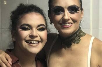 Lucerito Mijares muestra gran parecido a Lucero con maquillaje y pestañas