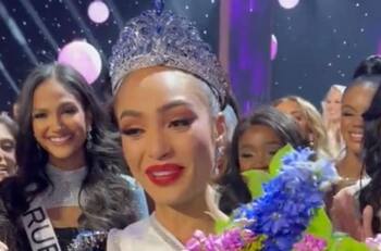R'Bonney Nola Gabriel de Estados Unidos gana corona de Miss Universo