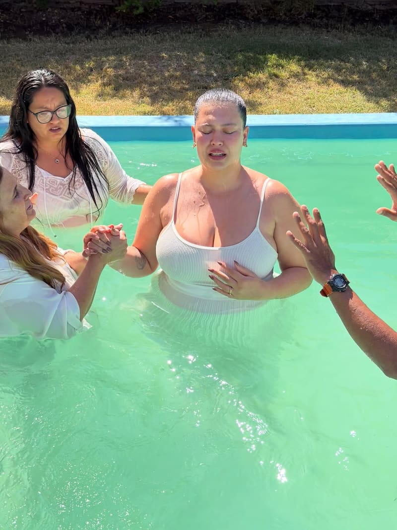 La ex Fiebre de Baile se bautizó.