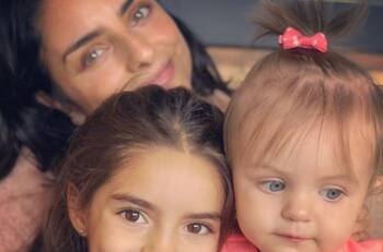 Aislinn Derbez publica divertido TikTok junto a su hermana Aitana y su hija Kai