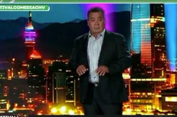 Dino Gordillo repite en CHV desubicado chiste racista que desató críticas el día de la denuncia en su contra