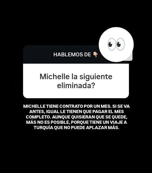 La modelo dejaría Fiebre de Baile los próximos días.
