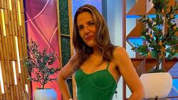 "No alcancé a llegar": Julia Vial revela que se enteró de la muerte de su padre mientras estaba al aire