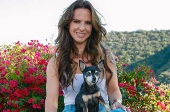 Kate del Castillo saca su lado más maternal con los hijos de su novio