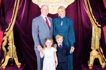 "Te extrañamos, mamá": Los hijos de Charlene de Mónaco se roban evento público con emotivo mensaje