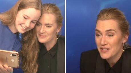 VIDEO: Kate Winslet se hace viral por el tierno gesto que tuvo con una reportera novata