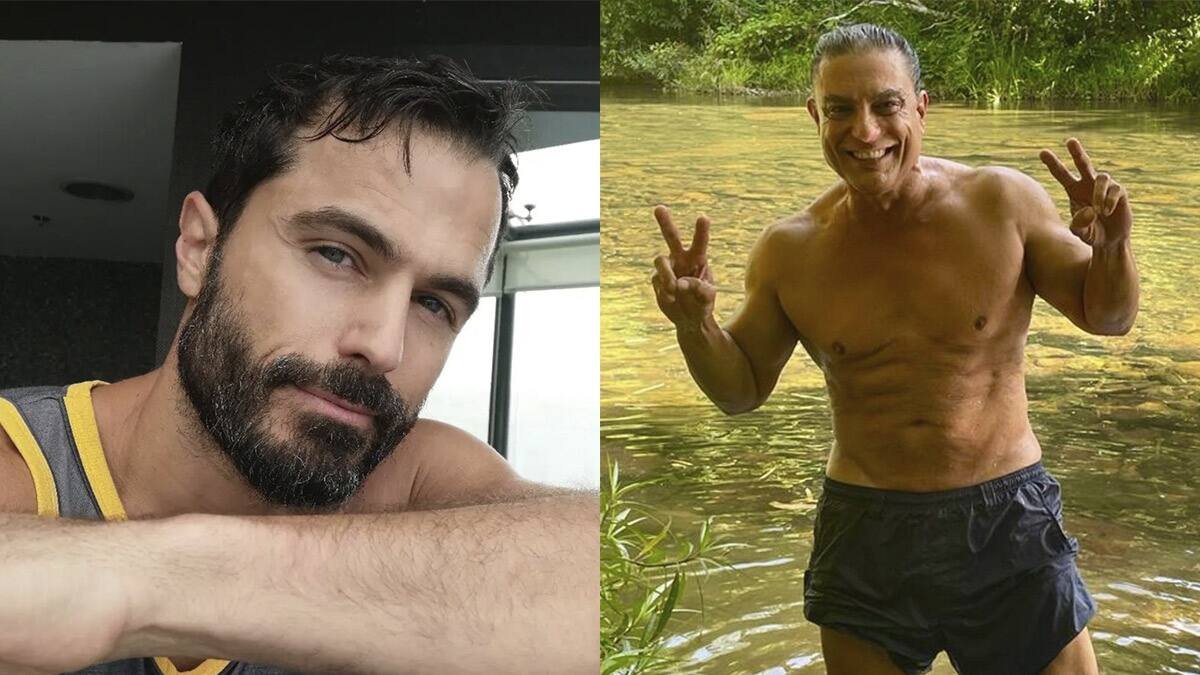 Nacho Casano y Osvaldo Ríos se besan en "La Casa de los Famosos"