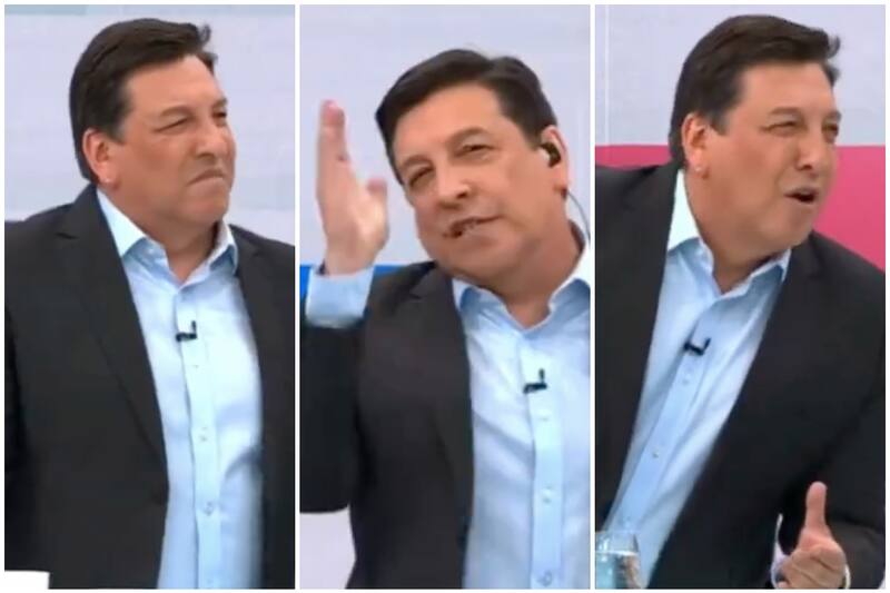 El periodista se llenó de críticas en redes.