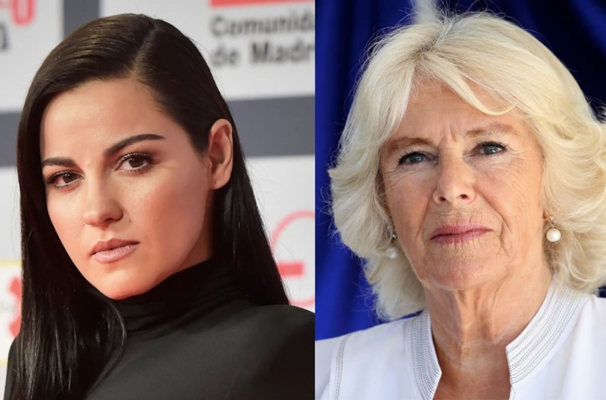 Comparan a Maite Perroni en su boda con la Reina Camila de Inglaterra