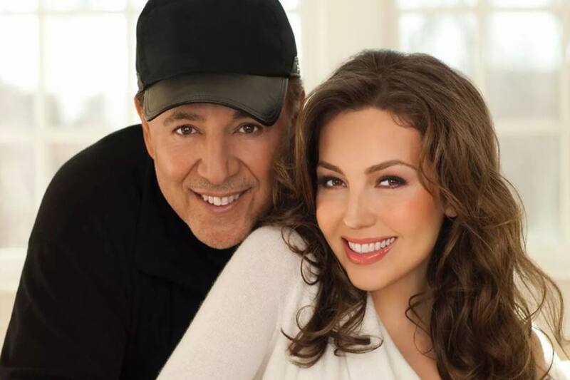 Tommy Mottola y Thalía La pareja tiene 22 años de matrimonio - Créditos: Instagram