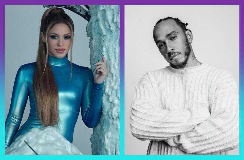 Lewis Hamilton tuvo un gesto muy notorio con Shakira que los fans no pasaron por desapercibido - Créditos: Instagram