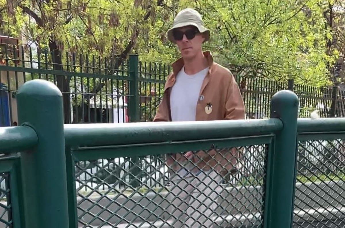 Benedict Cumberbatch, estrella de Dr. Strange, es captado de paseo por las calles de Buenos Aires