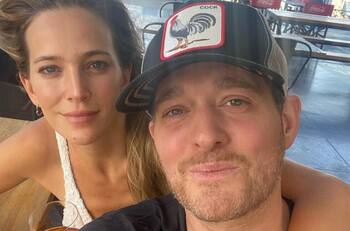 Michael Bublé y Luisana Lopilato dan la bienvenida a su cuarto hijo