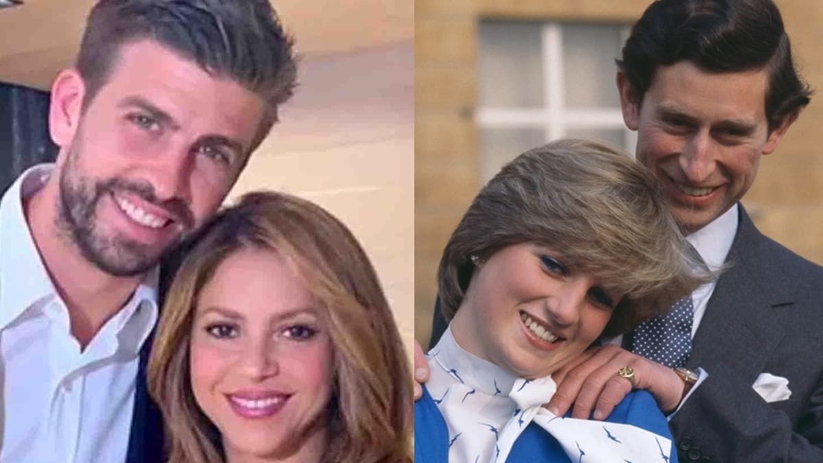 Gerard Piqué aseguran ha sufrido más burla que el príncipe Carlos cuando le fue infiel a Lady Di