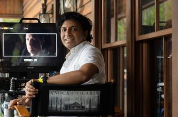 M. Night Shyamalan dice que su película "Knock at the Cabin" es una historia bíblica moderna