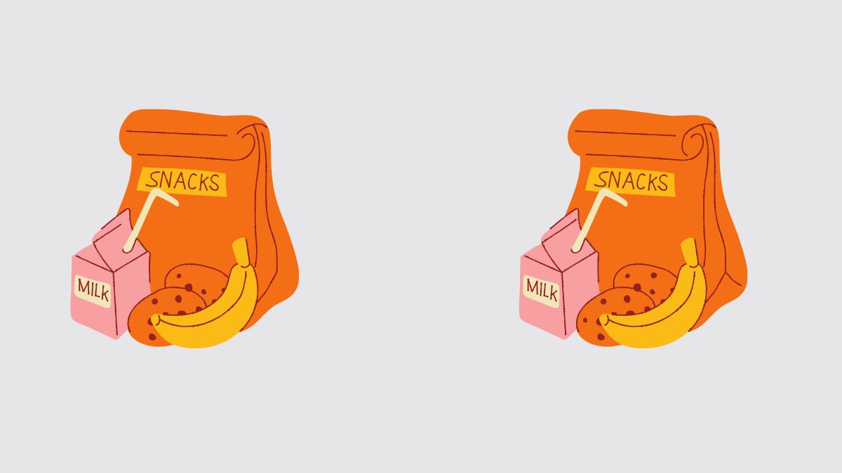 Ilustración de alimentos.