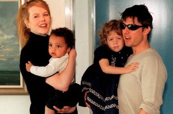 La cienciología se enorgullece de alejar a Tom Cruise y a sus hijos de la "negativa" Nicole Kidman