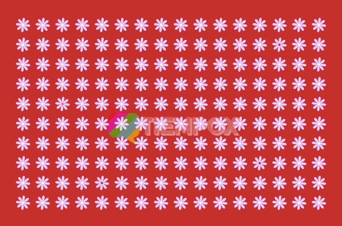 Test Visual: ¿Puedes encontrar las flores diferentes al resto en solo 6 segundos?
