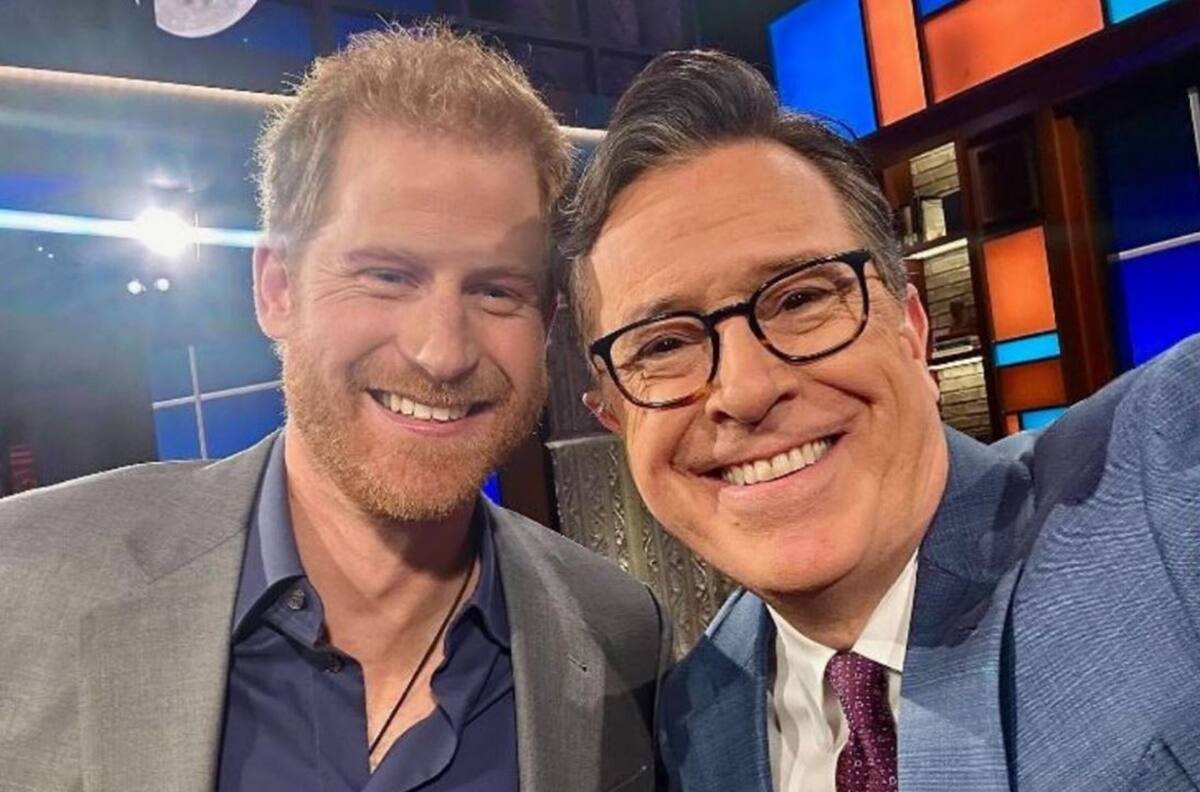 Príncipe Harry niega en The Late Show haber hecho alarde del número de afganos que asesinó