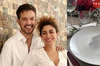 Anna Ferro reservó lugar en su mesa de Navidad para Fernando del Solar y sus hijos