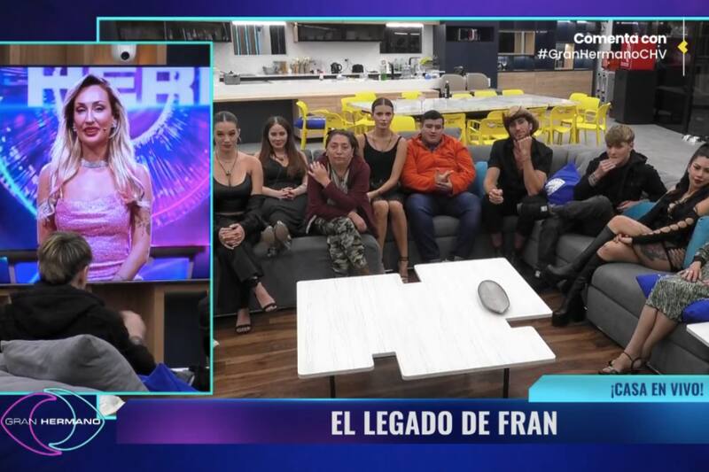 Francisca Maira dejó sus votos legado a uno de sus excompañeros en "Gran Hermano" Chile.