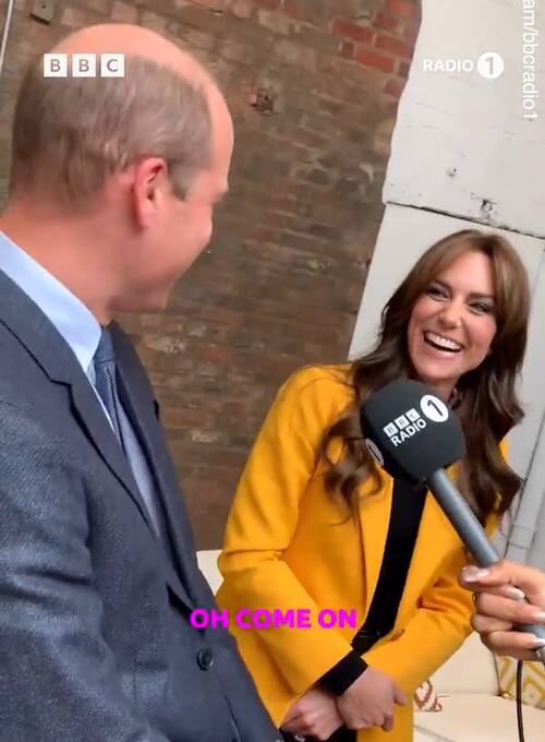 La pareja real estuvo conversando con la BBC sobre salud mental, donde conversaron sobre sus emojis más usados.