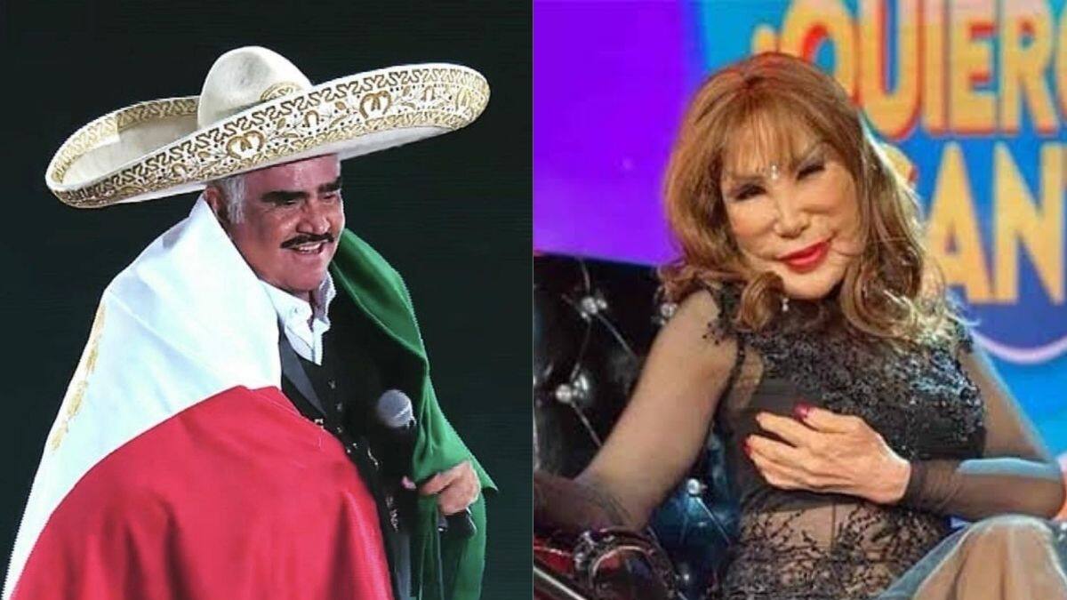 Lyn May aún no borra de sus recuerdos los besos y caricias de Vicente Fernández: "¡Qué ricos!"
