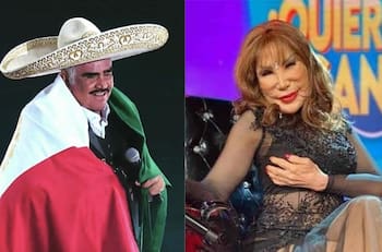 Lyn May aún no borra de sus recuerdos los besos y caricias de Vicente Fernández: "¡Qué ricos!"