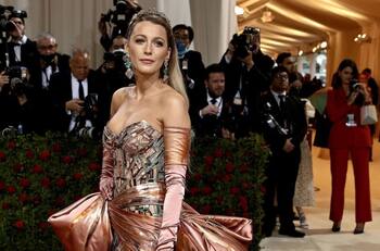 Blake Lively y su vestido inspirado en la Estatua de la Libertad que fue la sensación en la MET Gala