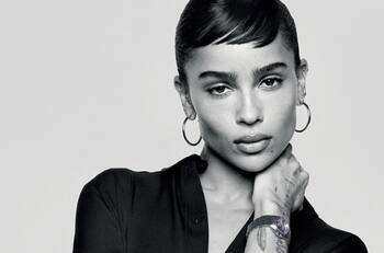 Zoë Kravitz se confiesa en entrevista: “Mi cerebro simplemente no se detiene”