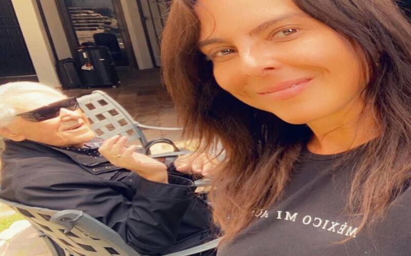 Kate del Castillo Viaja a México para apapachar a su padre Eric del Castillo - Créditos: Instagram @Katedekcastillo
