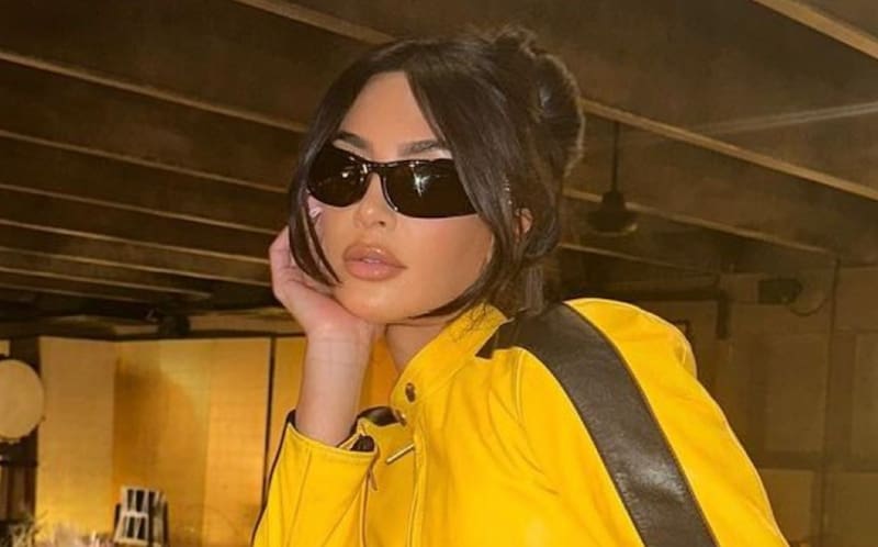 Kim Kardashian La socialité sorprendió al estilo de Kill Bill - Créditos: Instagram @kimkardashian