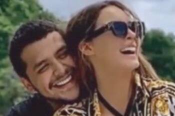 ¡Belinda y Christian Nodal están juntos! Los captan cenando en Las Vegas