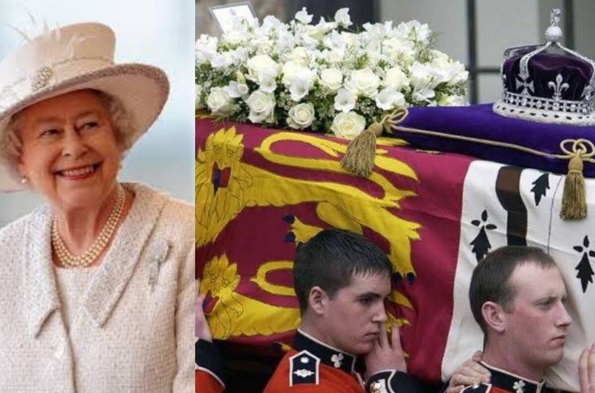 Así es el féretro de la reina Isabel y las valiosas joyas de la Corona que lo acompañan