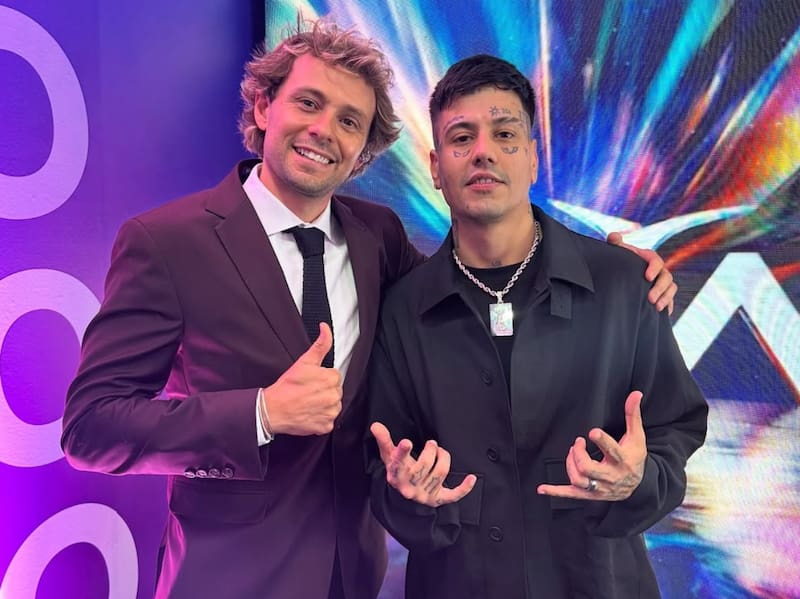 El comunicador animó el backstage de Viña 2025.