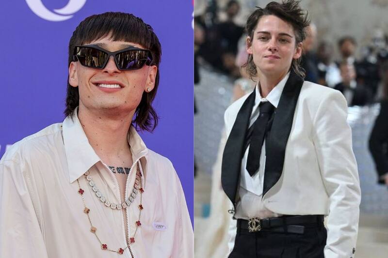 Kristen Stewart es comparada con Peso Pluma por su apariencia Kristen Stewart y Peso Pluma - Créditos: Internet