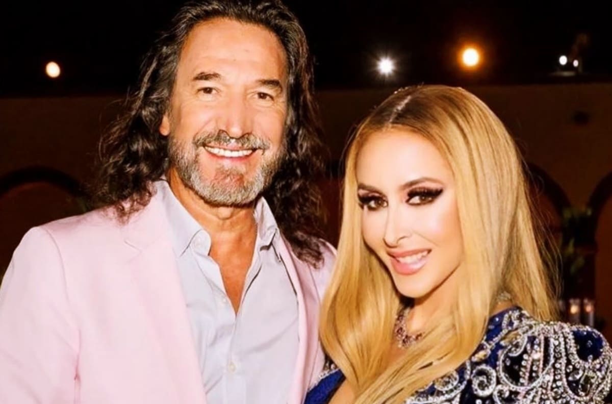 Esposa de Marco Antonio Solís lo exhibe con unos tragos encima y se hace viral