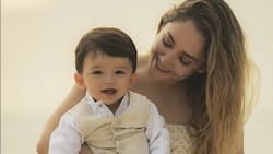 Sherlyn responde de manera contundente a los que la critican como mamá