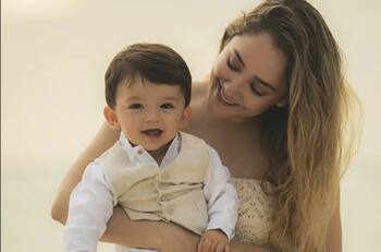 Sherlyn responde de manera contundente a los que la critican como mamá