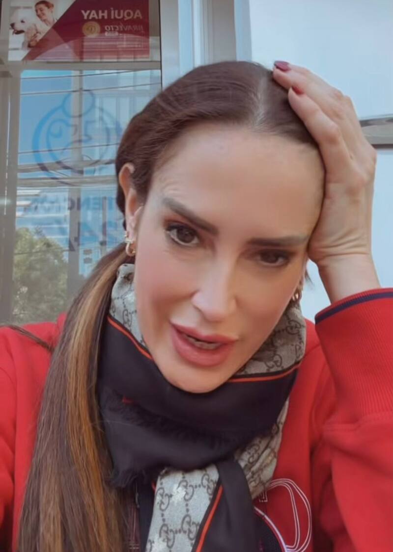 La Leona reveló complejo estado de salud de su perrita, Asia.