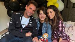 Grettell Valdez y Pato Borghetti se reúnen para celebrar cumpleaños de su hijo Santino