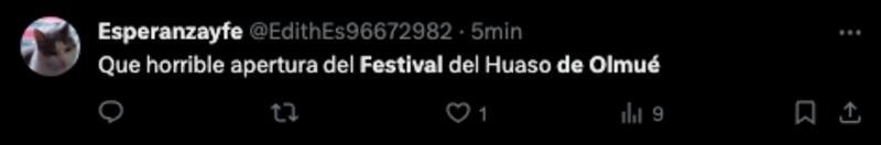 Críticas que recibió la apertura del Festival del Huaso de Olmué 2024.