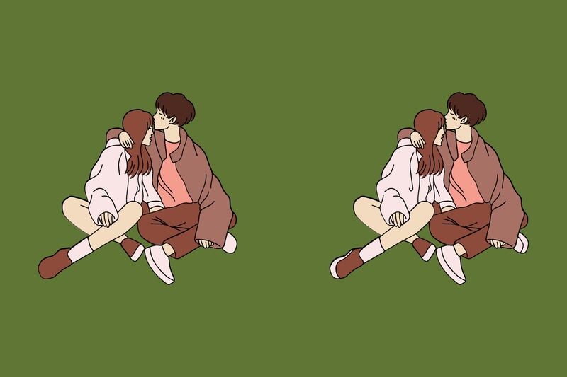 ilustración de parejas.