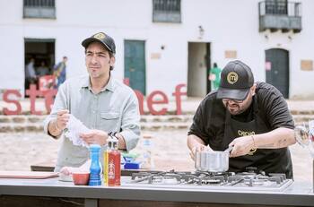 “Lo necesito aquí ya”: El grito de Aída Morales al chef Chris Carpentier en “MasterChef Celebrity”