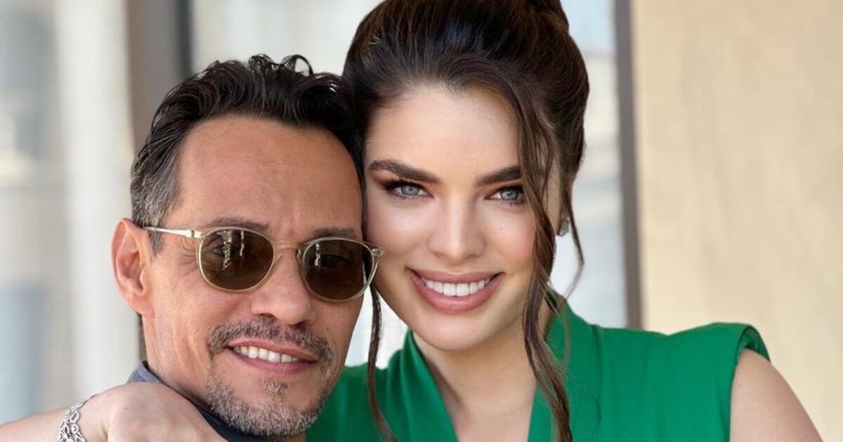 Así fue la primera navidad de Marc Anthony y Nadia Ferreira con su hijo