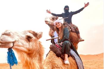 Mariana Echeverria y su esposo fueron detenidos en Marruecos