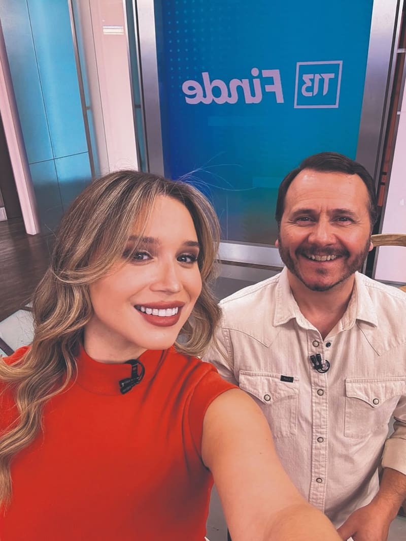 También fue parte del fin de semana en T13. Foto: @piitamarcela en Instagram