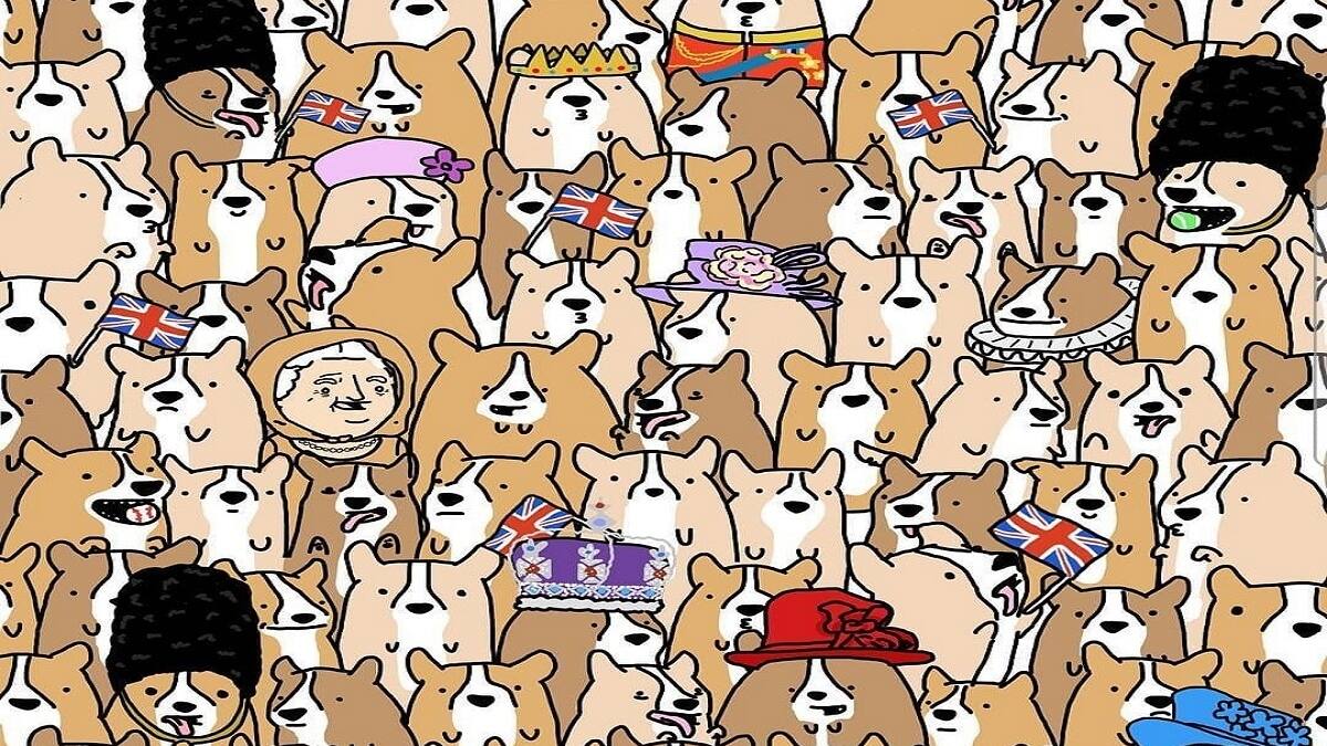 Acertijo visual: ¿Dónde está la reina Isabel? Tienes 10 segundos