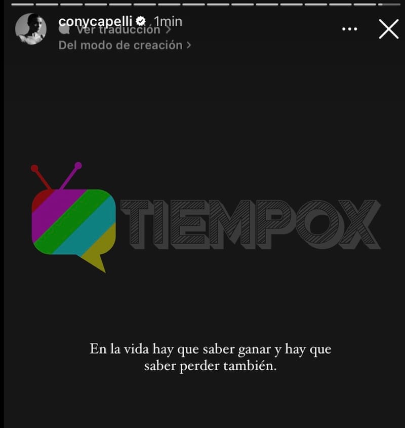 El descargo de Constanza Capelli.